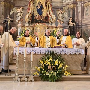Proslava svetkovine Velike Gospe i zlatna misa fra Vjenceslava Janjića u Samoboru